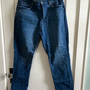 LOFT Girlfriend Blue Jeans